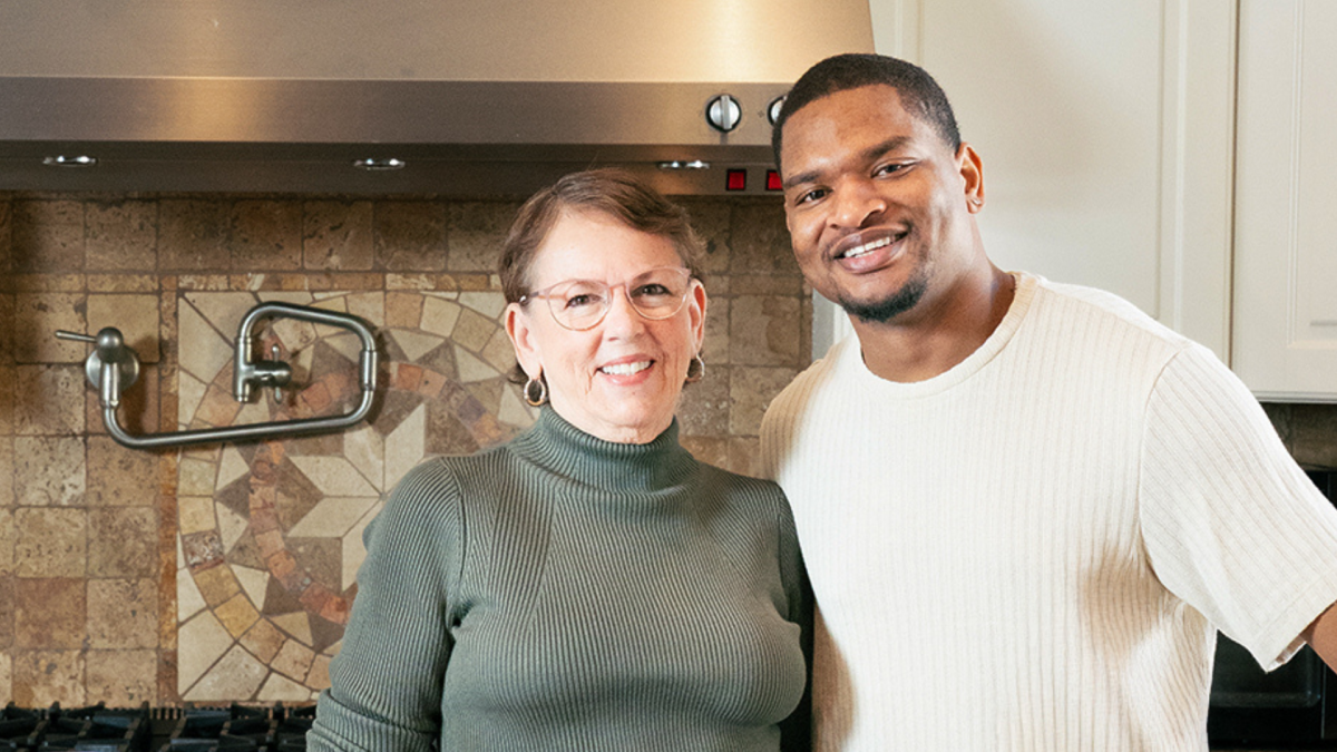 Thanksgiving Grandma Wanda Dench and Jamal Hinton Reunite