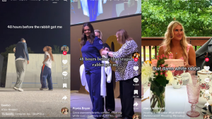TikTok White Rabbit Trend Showcases Life Turning Upside Down 300x169
