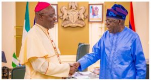 Tinubu Meets Catholic Archbishop For National Unity Talks 300x162