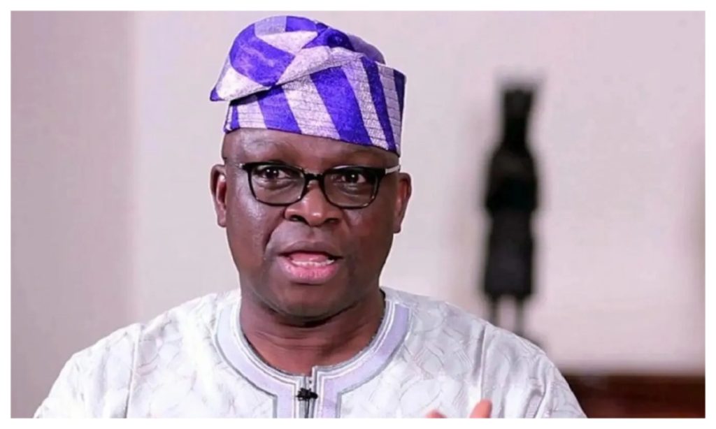 PDP faction's protest at US Embassy shameful - Fayose hits Damagum, others