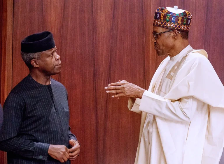 'I don't know him' - Buhari reveals why he didn't support Osinbajo's presidential ambition