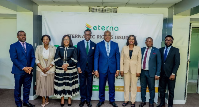 Eterna PLC Targets ₦21.52bn Through Rights Issue • Channels Television