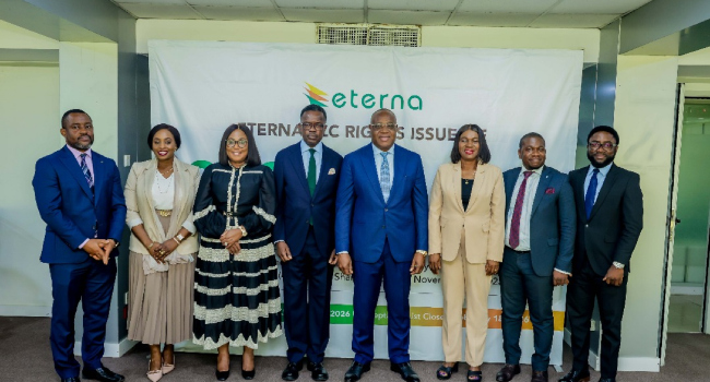 Eterna PLC Targets ₦21.52bn Through Rights Issue • Channels Television