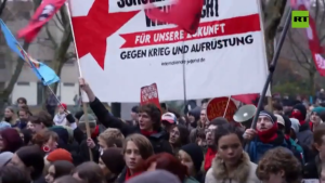 Germany Protests Conscription Plan With Thousands Marching 300x169