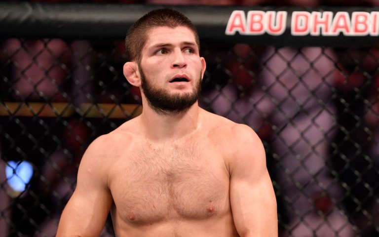 Khabib Nurmagomedov discusses his training methods. [Image courtesy: Getty Images]