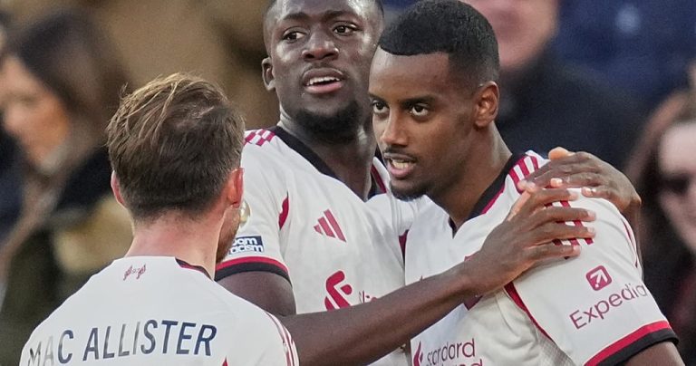 Liverpool secures much-needed win over West Ham 2-0 as Isak scores first goal for Reds