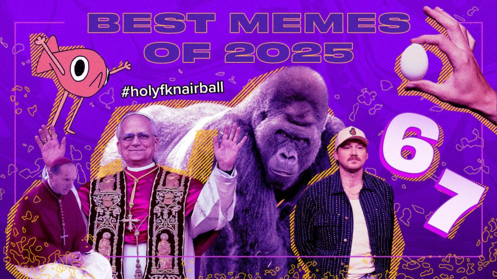 The best memes of 2025, from 6-7 to God's country
