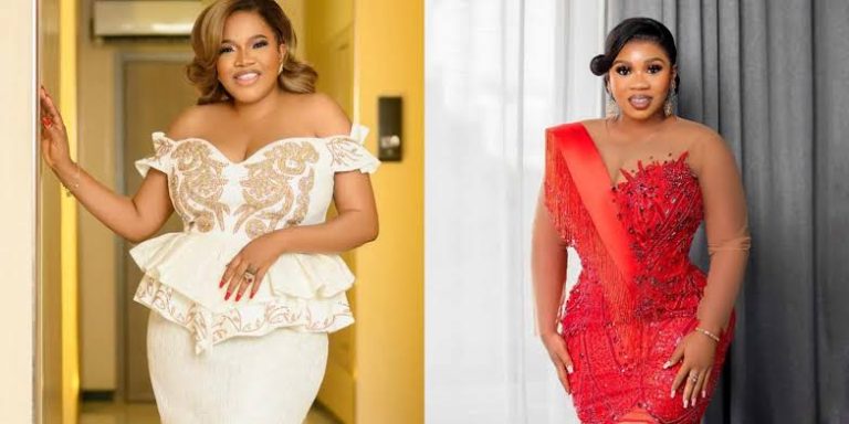 Wumi Toriola, Toyin Abraham finally end 7 years rift [VIDEO]