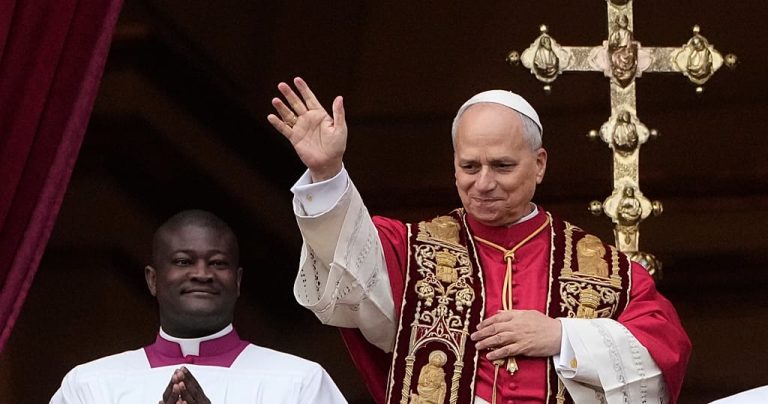 Pope Leo calls for peace in countries torn by wars on Christmas Day