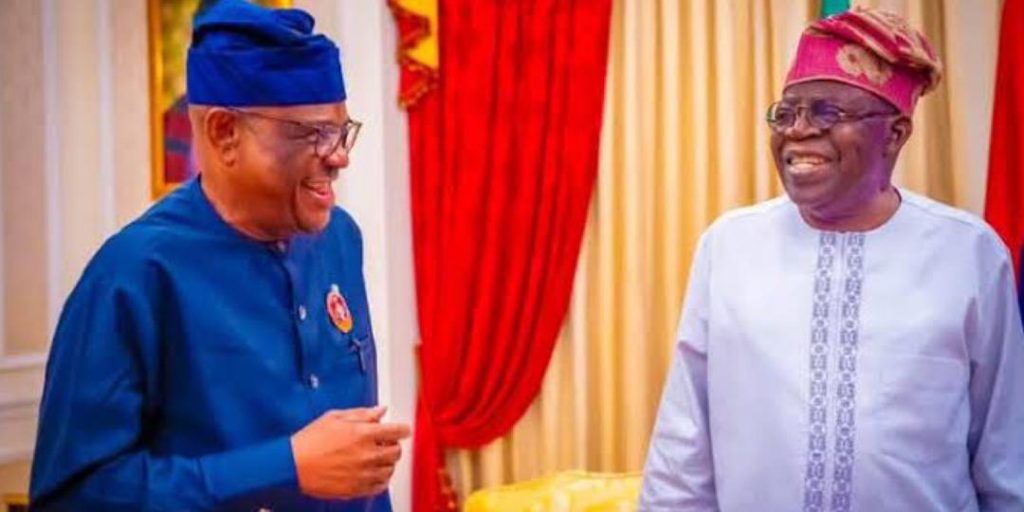 Even though you belong to another party' - Tinubu sends birthday message to Wike