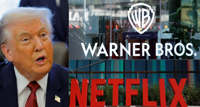 Trump Airs Doubt About Netflix Acquisition Of Warner Bros. • Channels Television