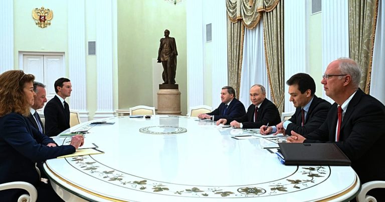 Putin hosts 'constructive' talks with US envoys as Trump makes new push for Ukraine peace deal