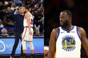 Warriors Win Overshadowed By Draymond Green Steve Kerr Clash 300x200