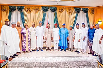 BREAKING: Osun: Seven APC governorship aspirants step down after meeting with Tinubu
