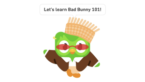 Bad Bunny Sparks Duolingo Super Bowl Campaign 300x169
