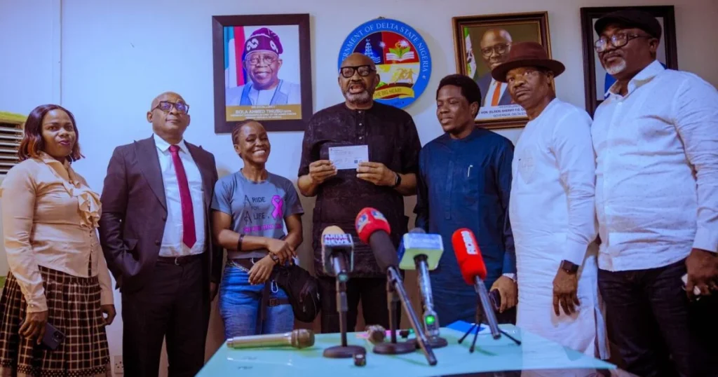 Delta Donates N10m to Support Cancer Treatment Initiative