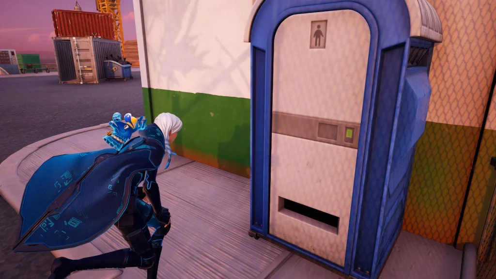 Flusher locations in Fortnite Chapter 7 Season 1 (Image via Epic Games)