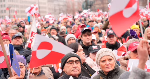 Greenland Protest Against Trump Takeover Bid 300x158