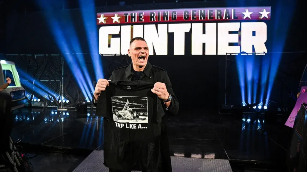 Gunther on RAW (Picture courtesy: WWE.com)