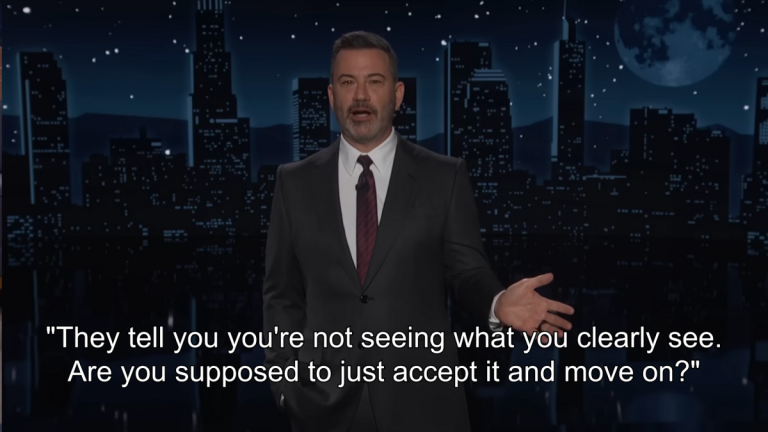 Jimmy Kimmel ridicules Trump response to ICE shooting: 'How stupid do you think we are?'