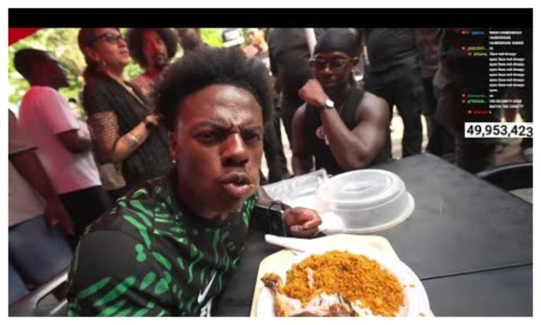'Nigeria has best Jollof rice' - American streamer, IShowSpeed