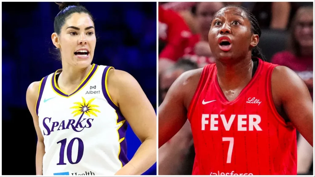 Kelsey Plum and Aliyah Boston are teammates in Unrivaled. (Photos: IMAGN)