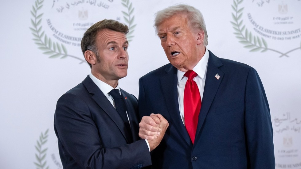 Trump discloses ‘private message’ from Macron — RT World News