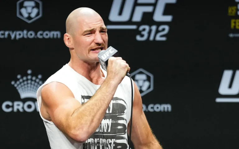 Sean Strickland on being pressured into accepting fights by the UFC. [Image courtesy: Getty Images]