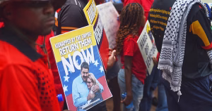 Venezuela Protest Held Outside US Consulate In Johannesburg 300x158