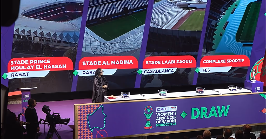 Women's AFCON 2026: groups announced after final draw