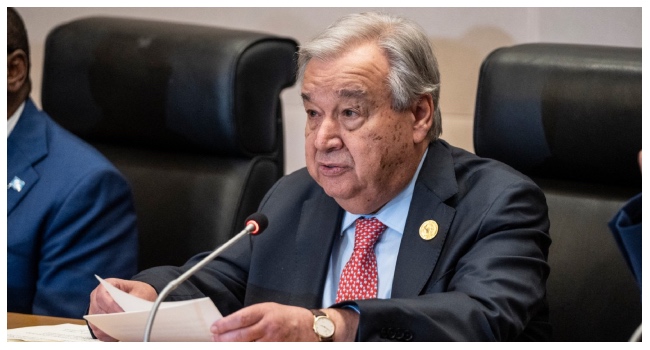 UN Chief Pulls Out Of Davos Due To 'Bad Cold' • Channels Television