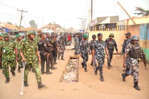 Edo State Police Deploy Heavy Security After Violent Protest 300x200
