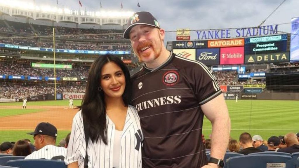 Sheamus with his wife Isabella Revilla-Farrelly [Image Credits: Isabella Revilla-Farrelly