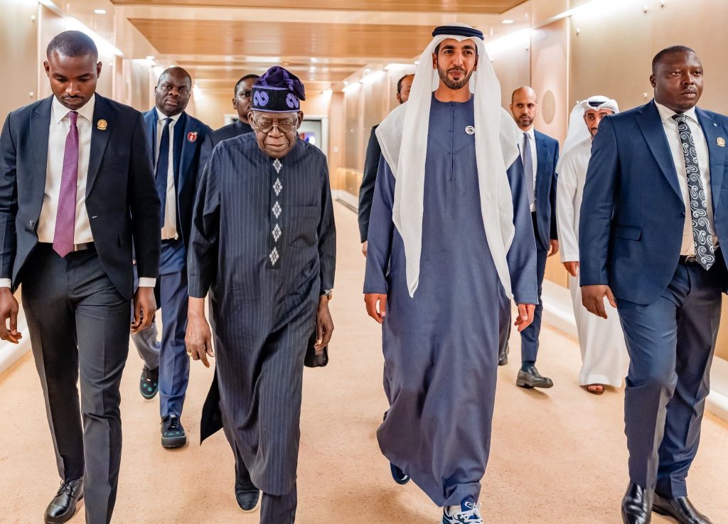 President Tinubu arrives Abu Dhabi for 2026 Sustainability Week — Daily Nigerian