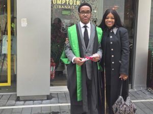 Wikes Son Graduates With MSc From Kings College London 300x225