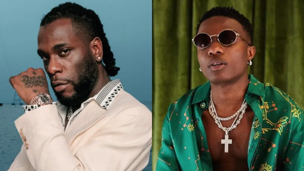 'Na Internet your own power dey' - Burna Boy challenges Wizkid to physical fight
