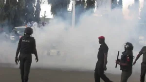 APC Men Seize Result Sheet Fire Tear Gas At Kuje 300x168