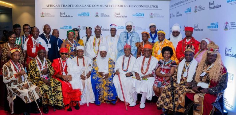 African traditional leaders pledge to combat gender-based violence
