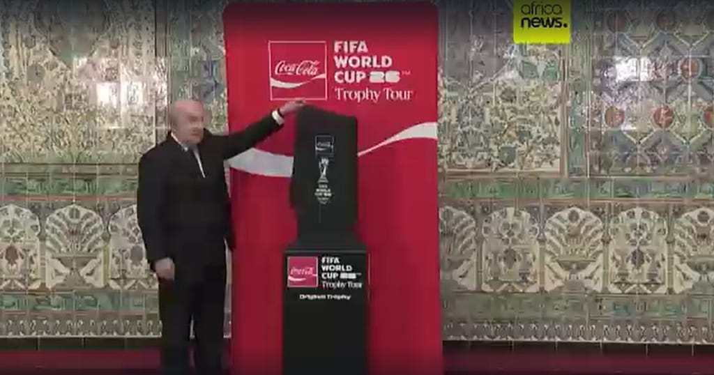 FIFA’s World Cup trophy replica returns to Algeria after 12 years