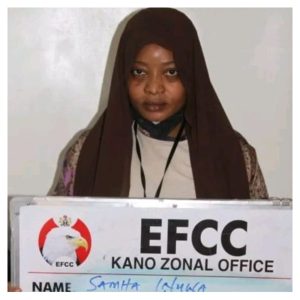 EFCC Arrests Kannywood Actress Samha Inuwa For Naira Abuse 300x300