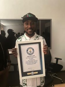 Guinness Record Nigerian Barber Longest Barbering Marathon 225x300