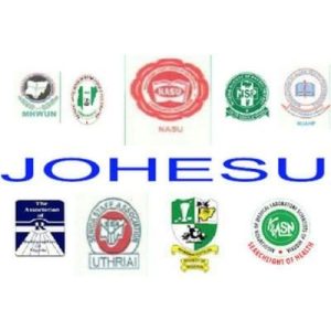 JOHESU Threatens Renewed Nationwide Strike Over Salary By April 300x300
