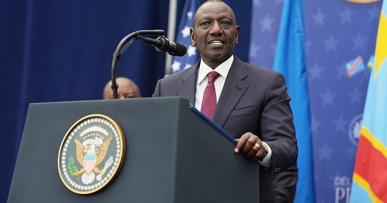 Kenyan president announces tax relief measures to ease cost of living