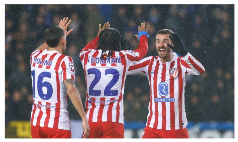 Lookman proud to make Atletico Madrid UCL bow