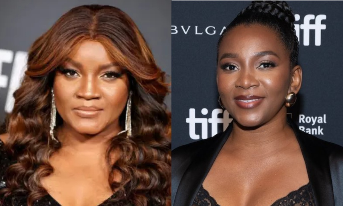 Omotola Jalade Genevieve Feud Never Existed, Fans to Blame Media