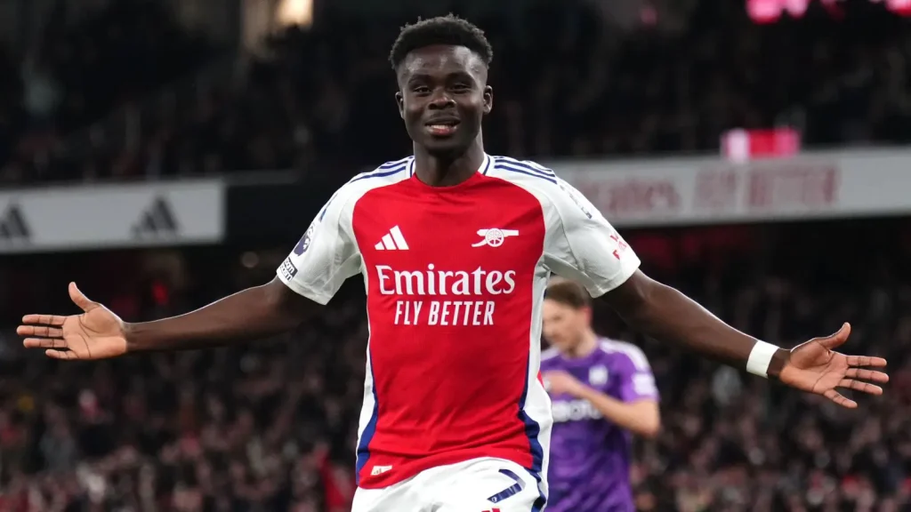 EPL: Saka becomes Arsenal's highest-paid player with new contract