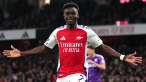 Saka Becomes Arsenals Highest Paid Player In New Five Year Deal 300x169