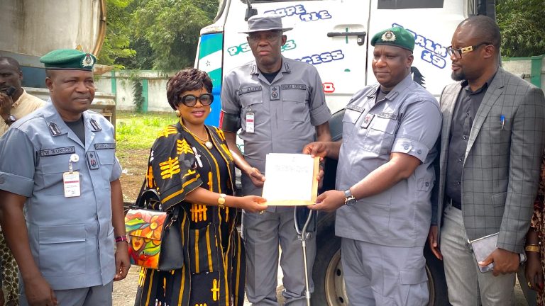 Customs hands over 159,000 litres of seized fuel to NMDPRA