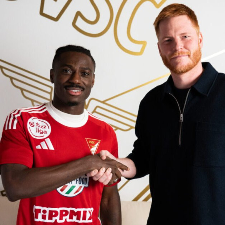 Transfer: Nigerian striker joins Hungarian club, Debreceni VSC