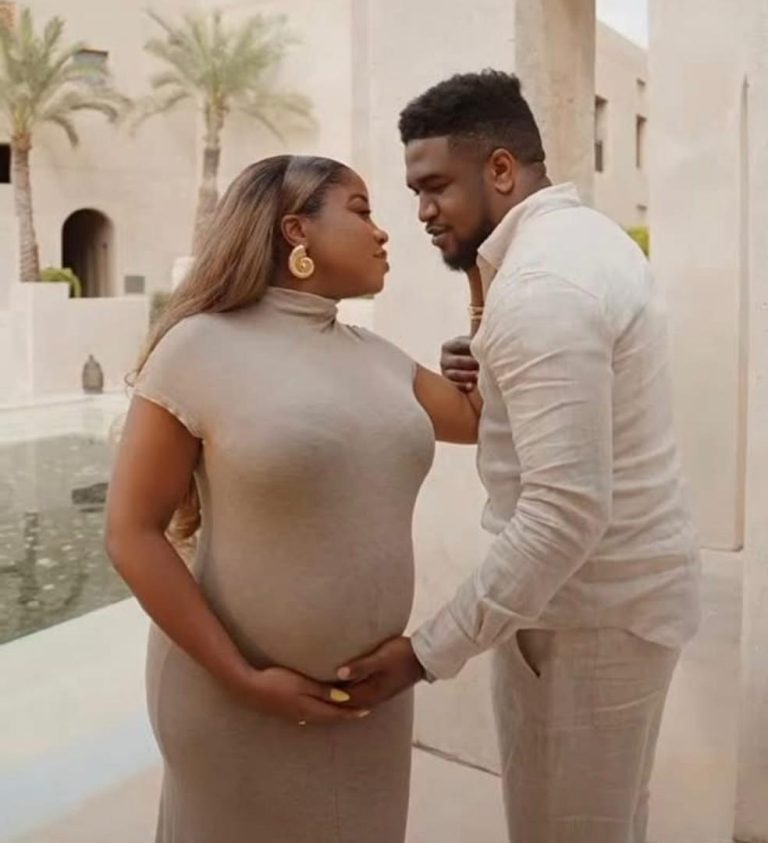 Celebrity designer Veekee James, husband announce pregnancy, flaunt baby bump